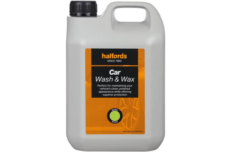 Halfords Car Wash and Wax 2.5L Halfords Car Wash and Wax 2.5L
