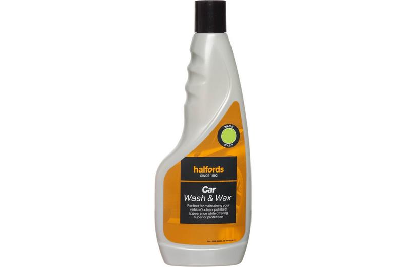 Halfords Car Wash and Wax 500ml Halfords Car Wash and Wax 500ml