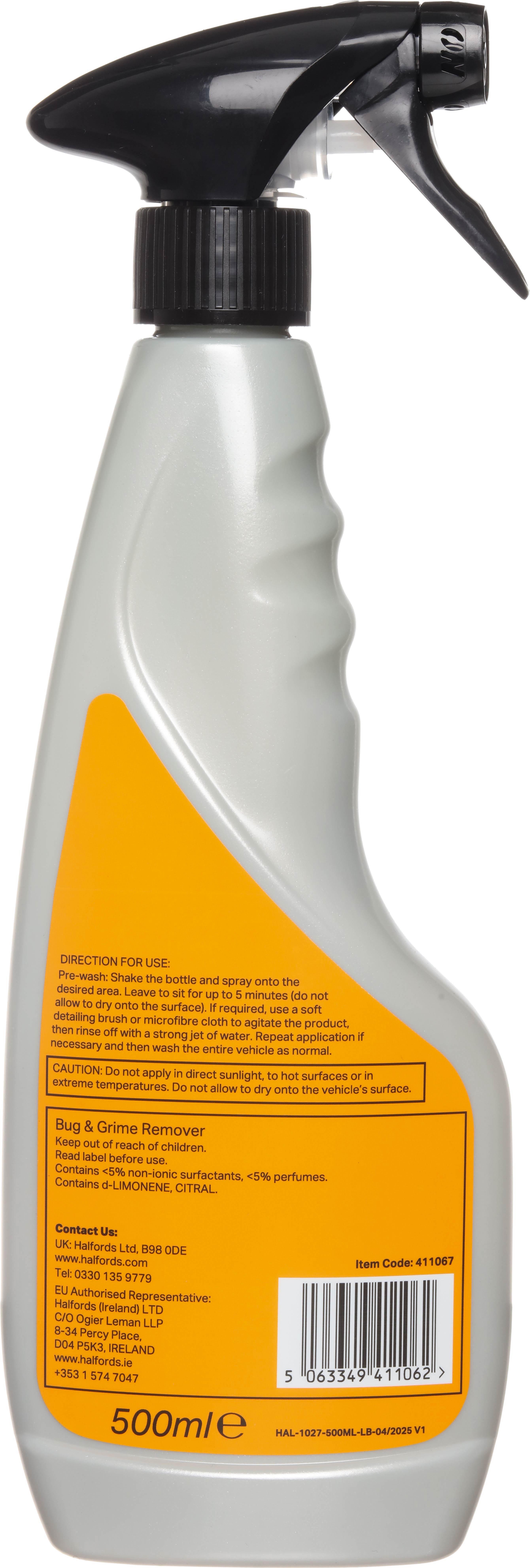 Halfords Bug and Grime 500ml
