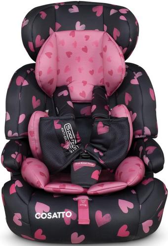 Cosatto Zoomi Group 123 Car Seat - Charcoal Lighthearted Car Seat