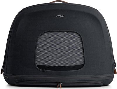 Crispin Impact-Tested Pet Travel Crate - Onyx