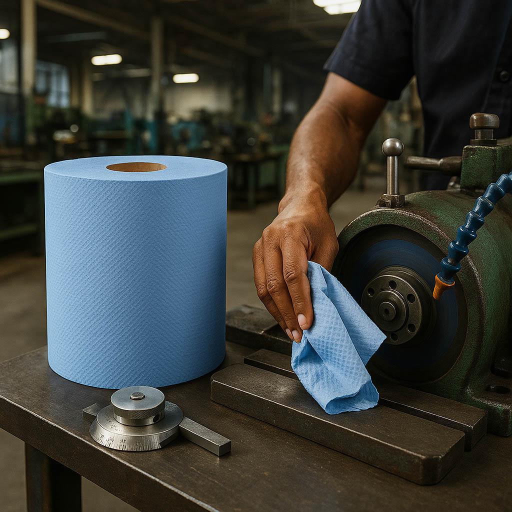 VI-PRO SINGLE PACKED BLUE ROLL - 400 SHEETS