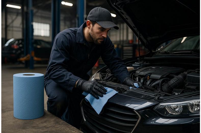 VI-PRO SINGLE PACKED BLUE ROLL - 400 SHEETS VI-PRO SINGLE PACKED BLUE ROLL - 400 SHEETS