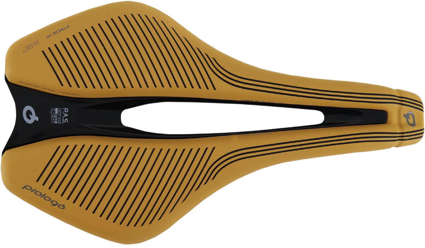 Prologo Dimension AGX Slide Control Triox 143mm Saddle, Brown