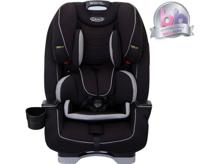 Graco Slimfit Group 0+1/2/3 Child Car Seat - Black