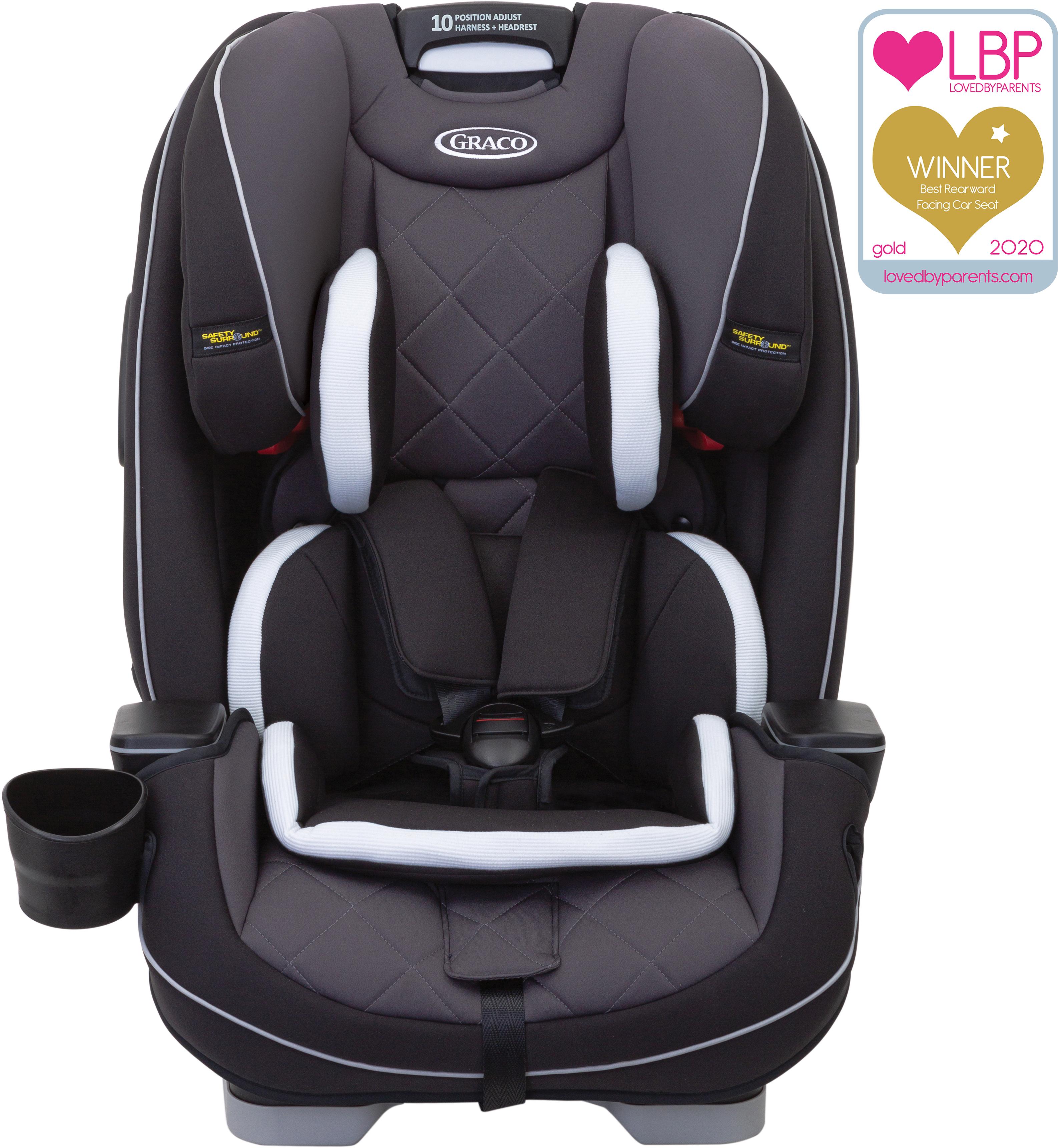 Graco Slimfit LX Group 0+/1/2/3 Child Car Seat Black Halfords UK