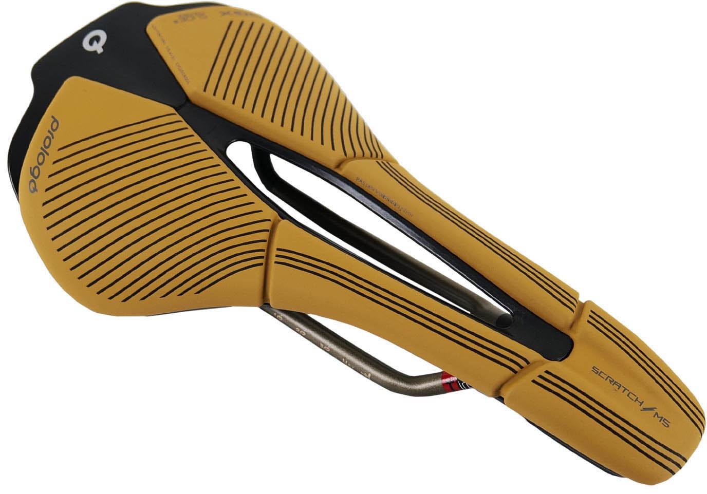 Prologo Scratch M5 PAS AGX Slide Control Triox 140mm Saddle, Brown