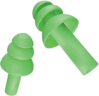 Green earplugs - 4 Pairs