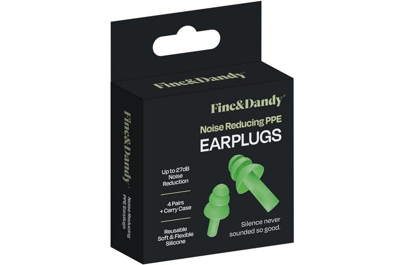 Green earplugs - 4 Pairs Green earplugs - 4 Pairs