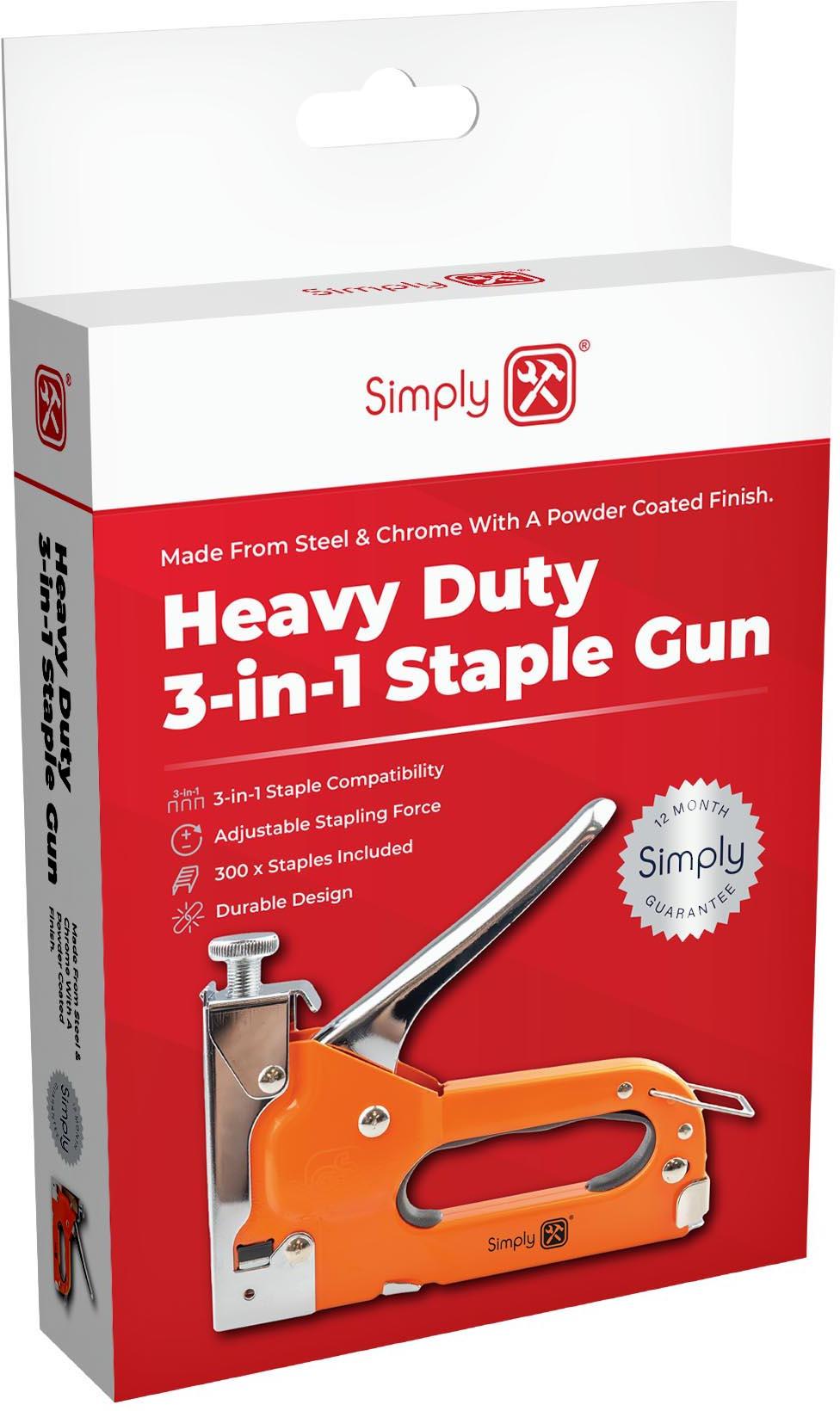 3in1 Stapler gun Heavy Duty Stapler