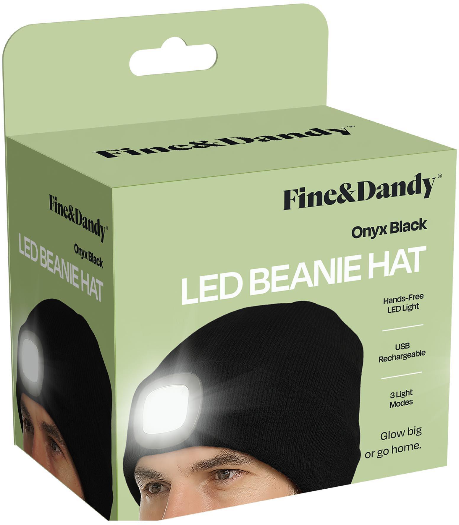 Fine & Dandy Beanie Hat with LED