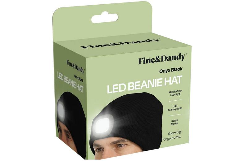 Fine & Dandy Beanie Hat with LED Fine & Dandy Beanie Hat with LED