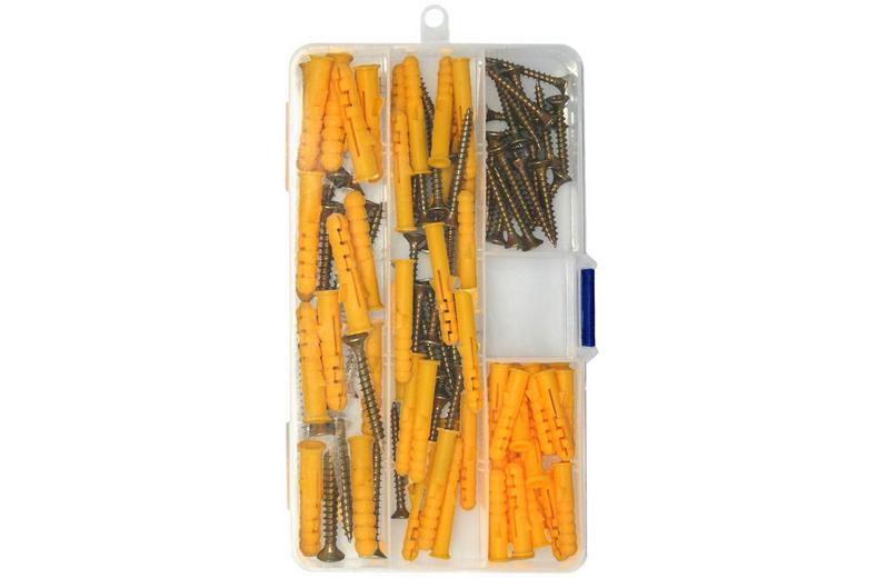 110 Pcs Screws and Wall Plugs Set 110 Pcs Screws and Wall Plugs Set