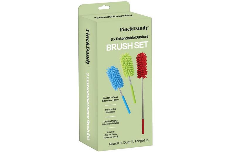 Fine & Dandy Microfibre Brush (3 Pack) Fine & Dandy Microfibre Brush (3 Pack)