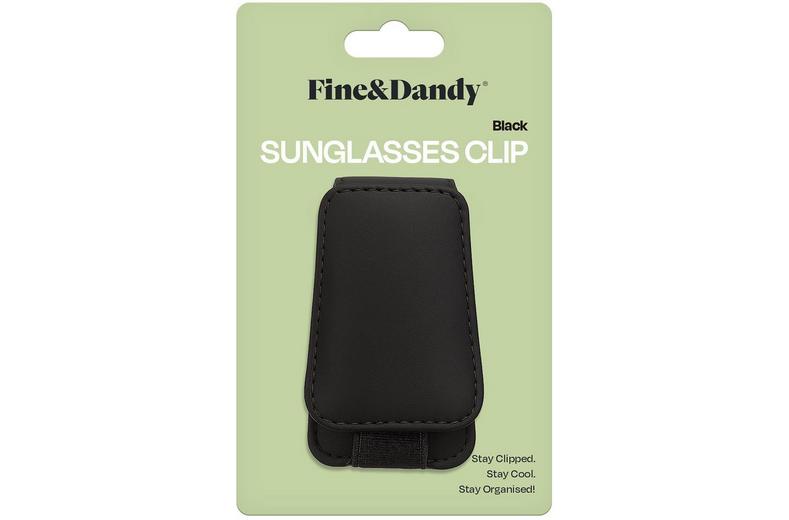 Fine & Dandy Sunglasses Holder (Black) Fine & Dandy Sunglasses Holder (Black)
