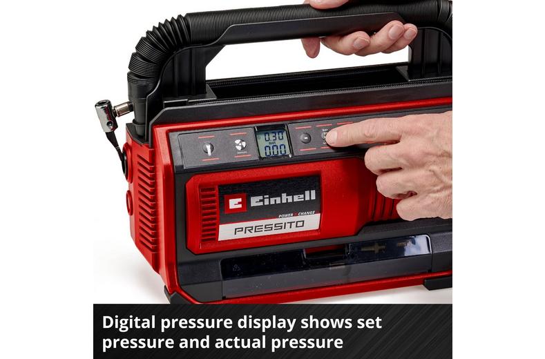 Einhell PRESSITO 18V Hybrid Air Compressor Einhell PRESSITO 18V Hybrid Air Compressor