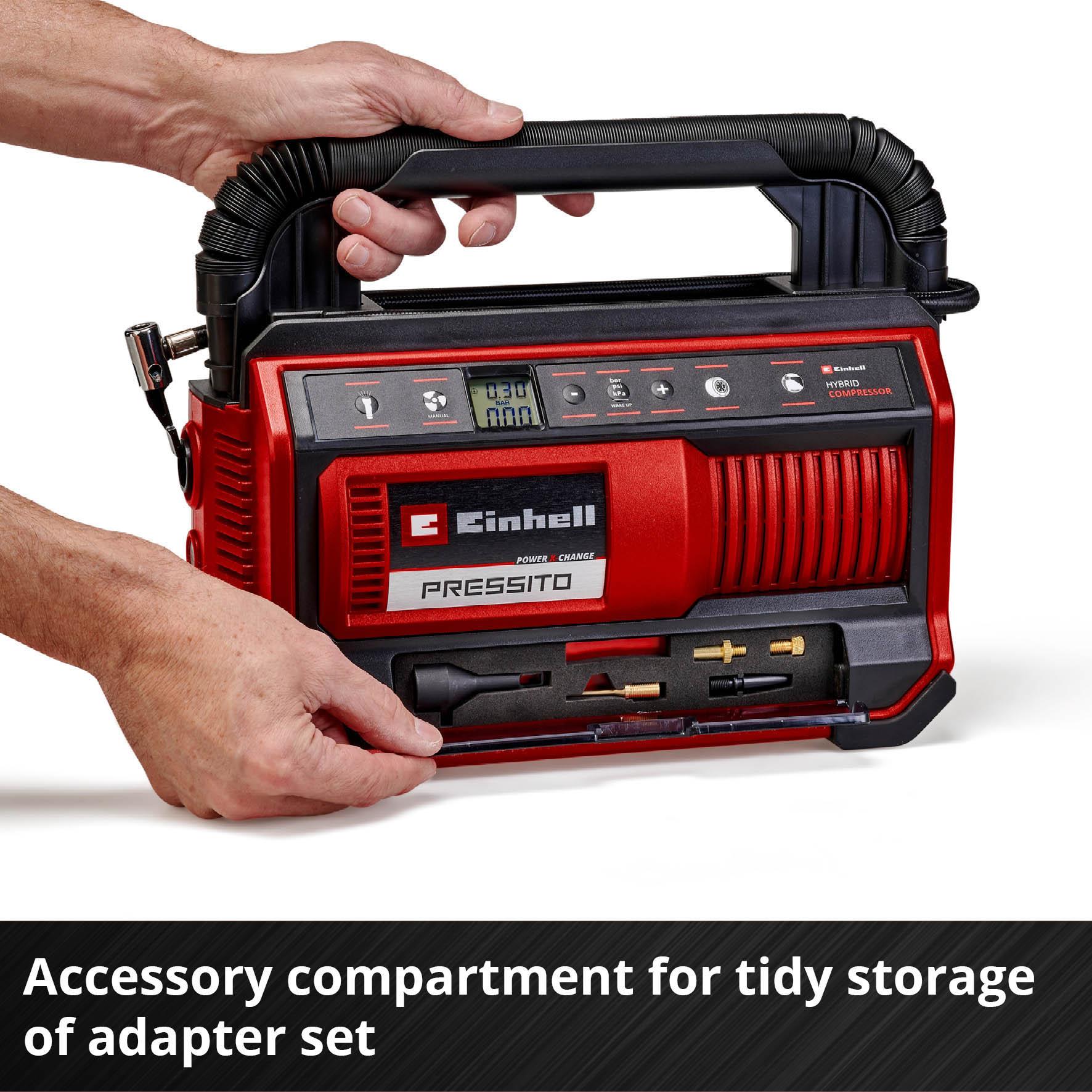 Einhell PRESSITO 18V Hybrid Air Compressor