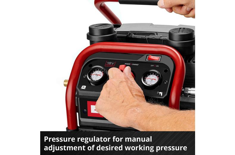 Einhell SILENZZO 18V 6L Air Compressor Einhell SILENZZO 18V 6L Air Compressor