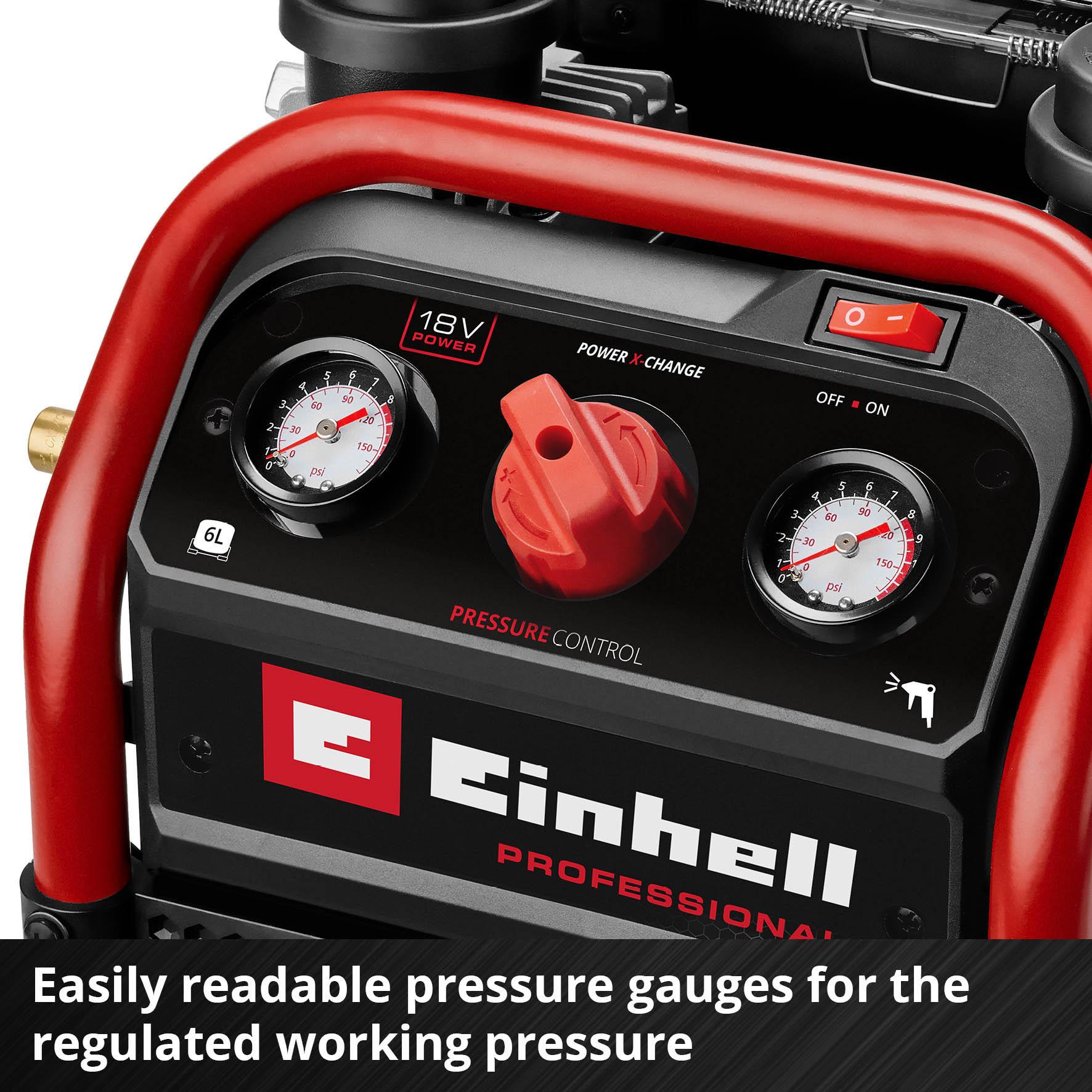Einhell SILENZZO 18V 6L Air Compressor
