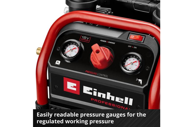 Einhell SILENZZO 18V 6L Air Compressor Einhell SILENZZO 18V 6L Air Compressor