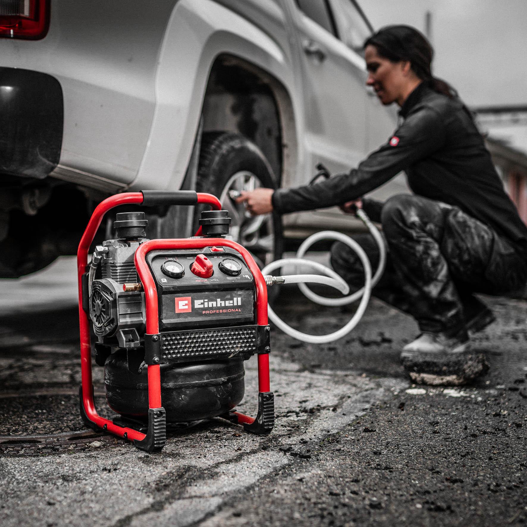 Einhell SILENZZO 8L Cordless Air Compressor