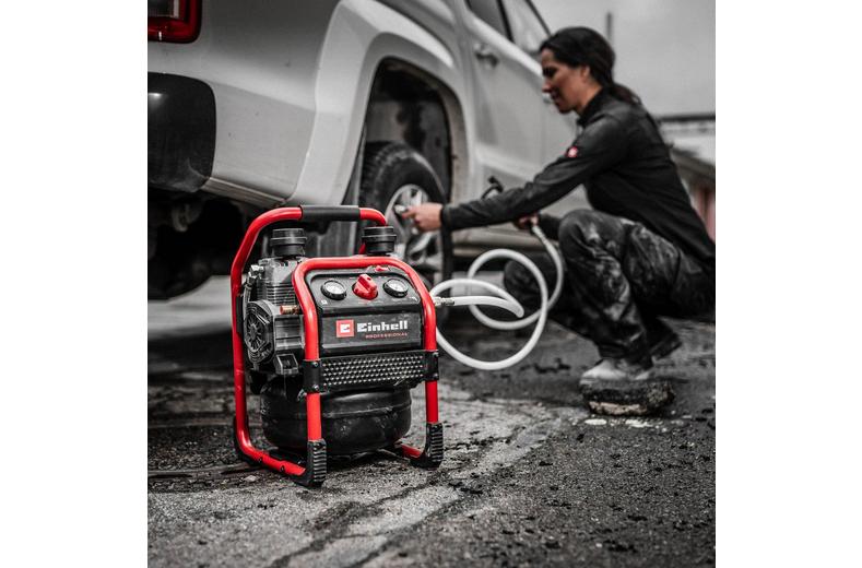 Einhell SILENZZO 8L Cordless Air Compressor Einhell SILENZZO 8L Cordless Air Compressor