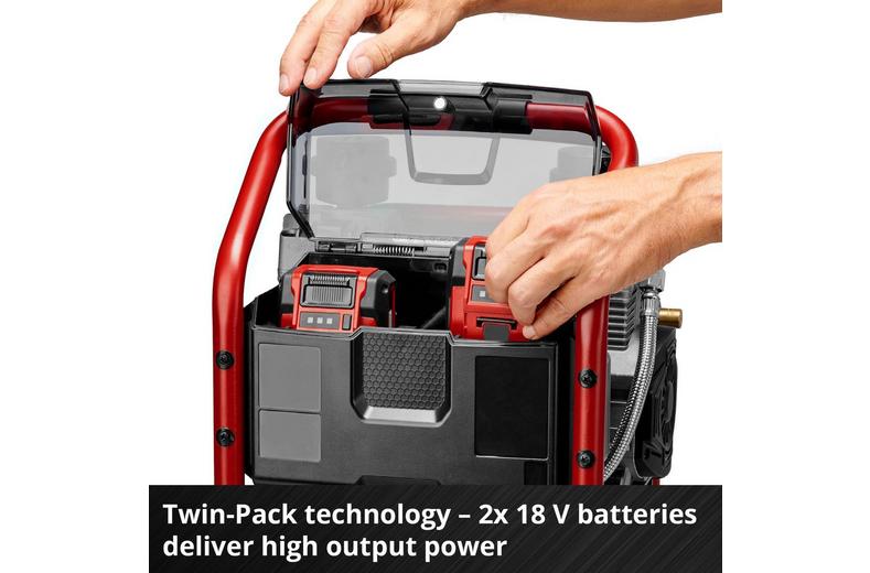 Einhell SILENZZO 8L Cordless Air Compressor Einhell SILENZZO 8L Cordless Air Compressor