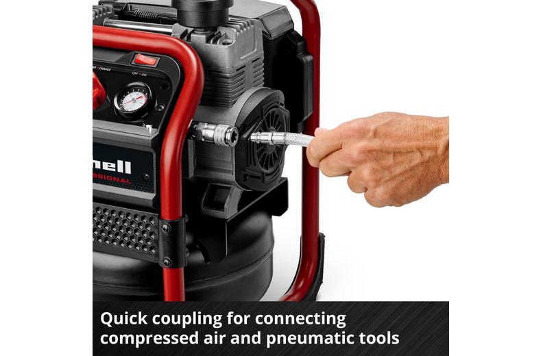 Einhell SILENZZO 8L Cordless Air Compressor Einhell SILENZZO 8L Cordless Air Compressor