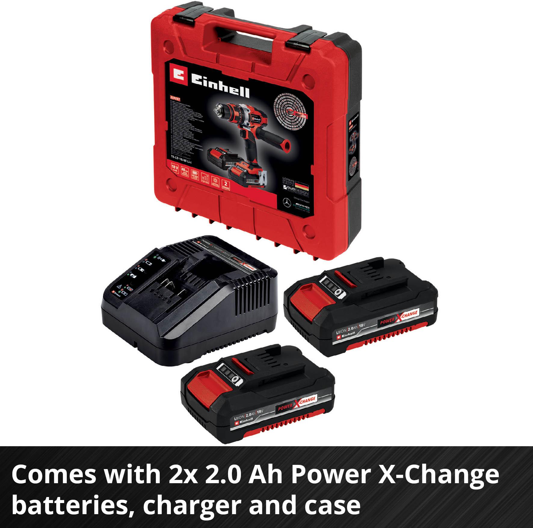 Einhell 48Nm Cordless Combi Drill Kit