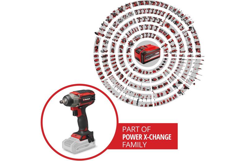 Einhell Pro IMPAXXO 18V 230Nm Impact Wrench Einhell Pro IMPAXXO 18V 230Nm Impact Wrench