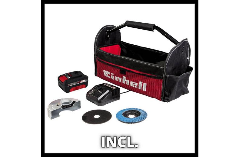 Einhell 18V 115mm Angle Grinder Kit Einhell 18V 115mm Angle Grinder Kit