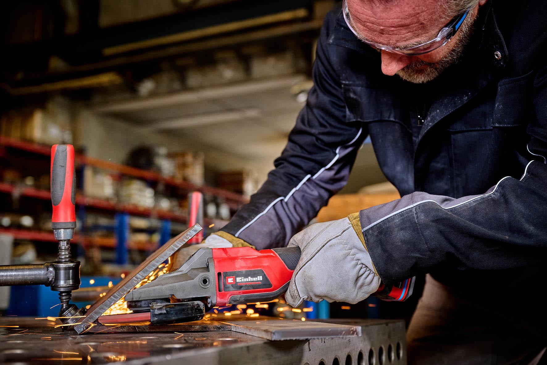 Einhell Pro 18V Cordless Flat Angle Grinder