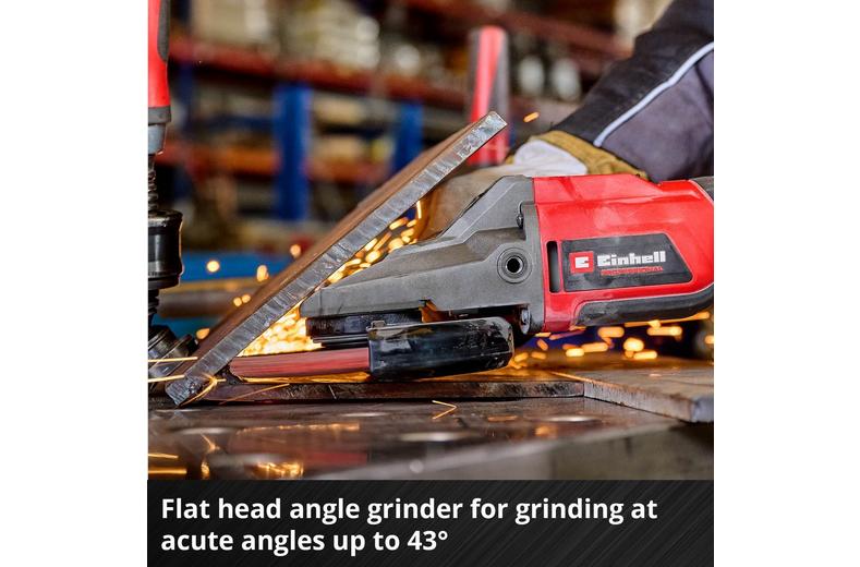 Einhell Pro 18V Cordless Flat Angle Grinder Einhell Pro 18V Cordless Flat Angle Grinder