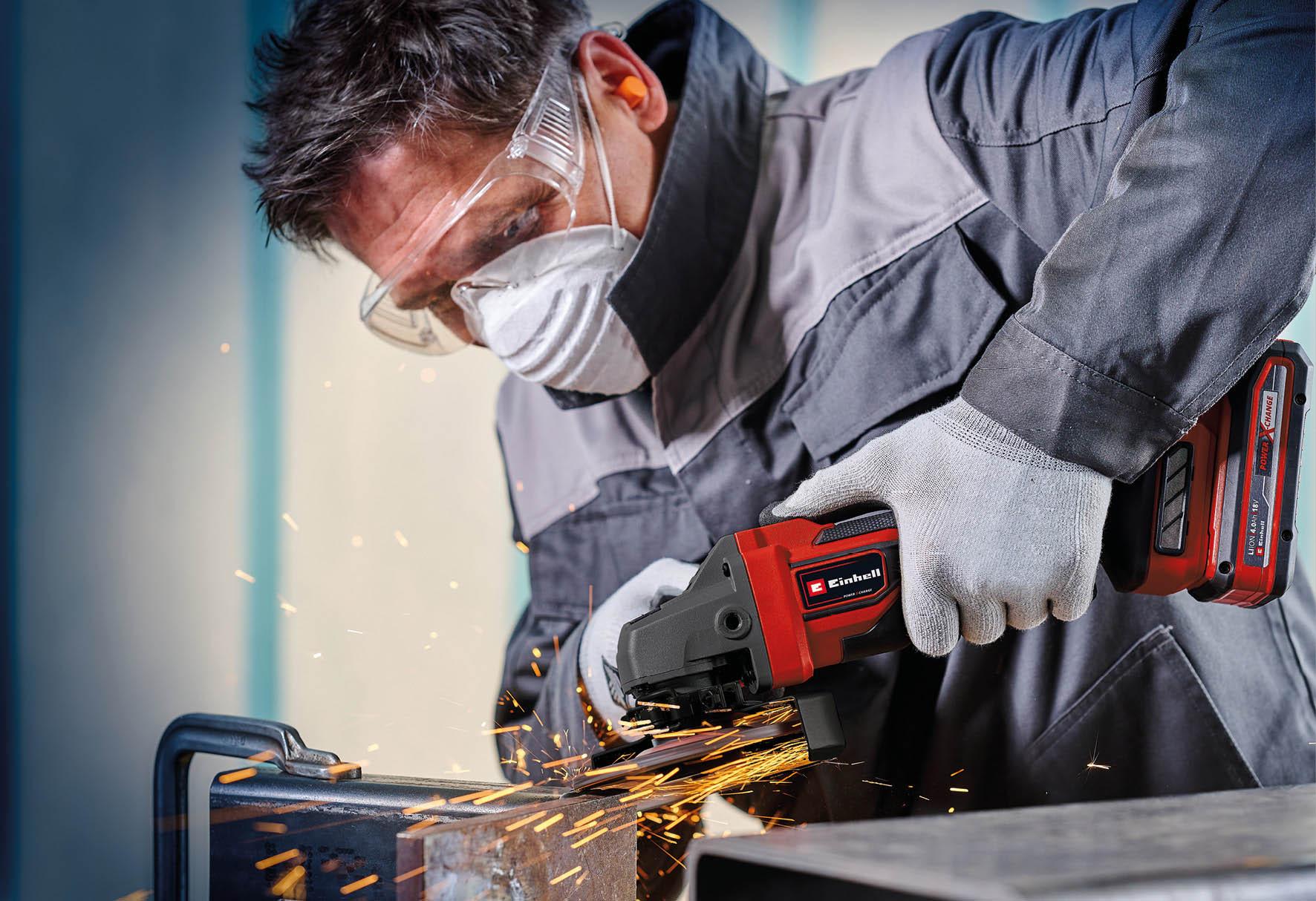 Einhell Pro 18V 900W Cordless Angle Grinder