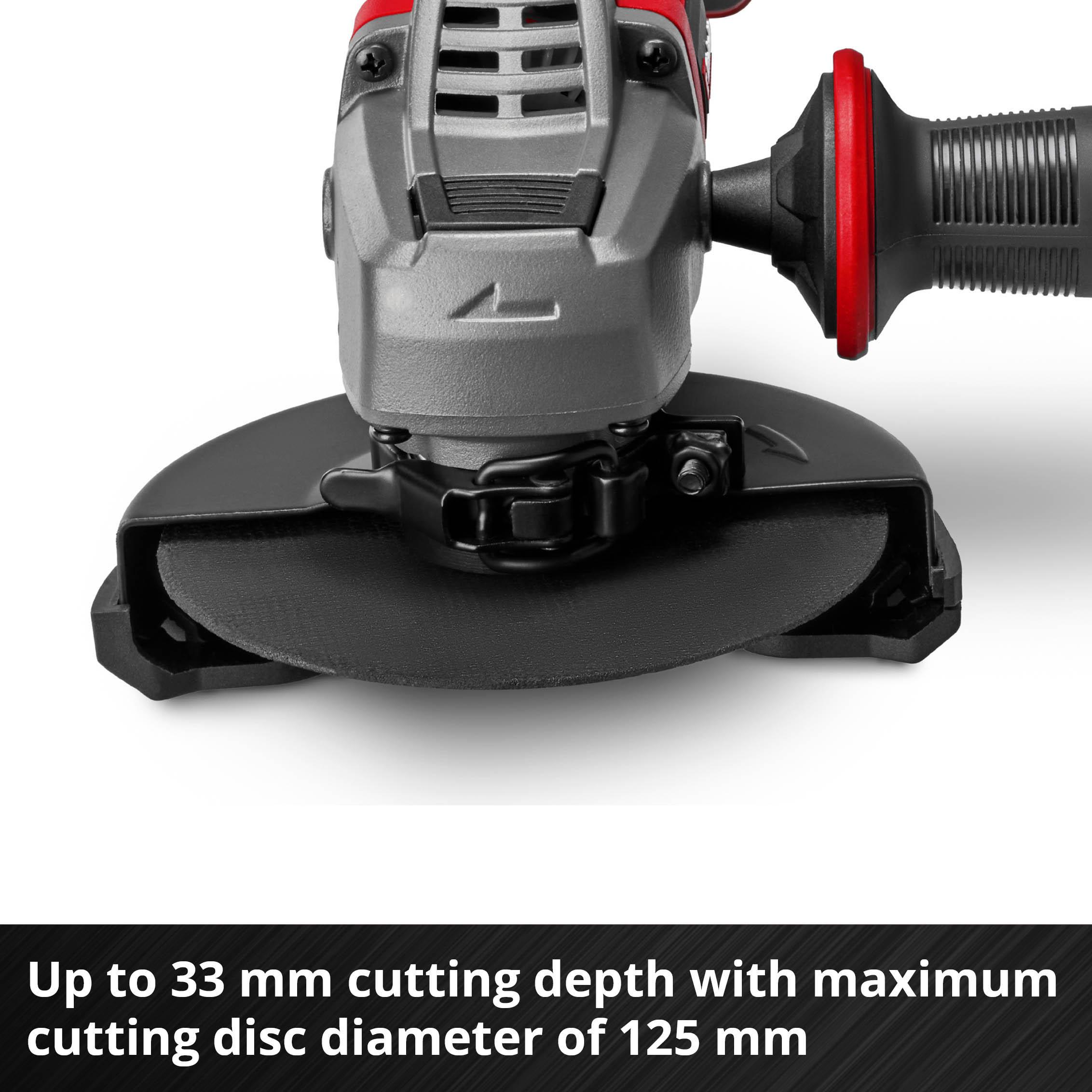 Einhell Pro 18V 900W Cordless Angle Grinder