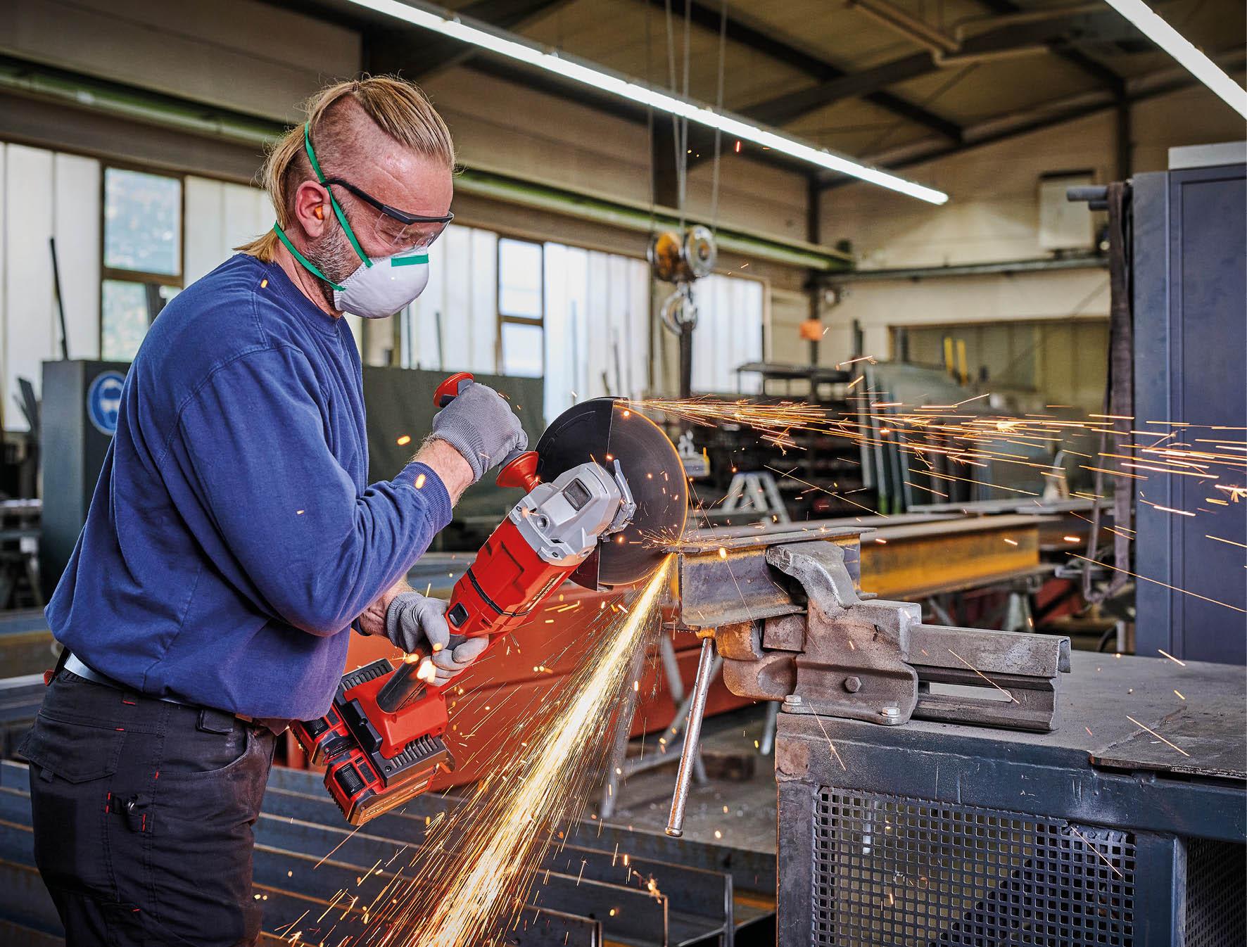 Einhell Pro AXXIO 36V 230mm Angle Grinder