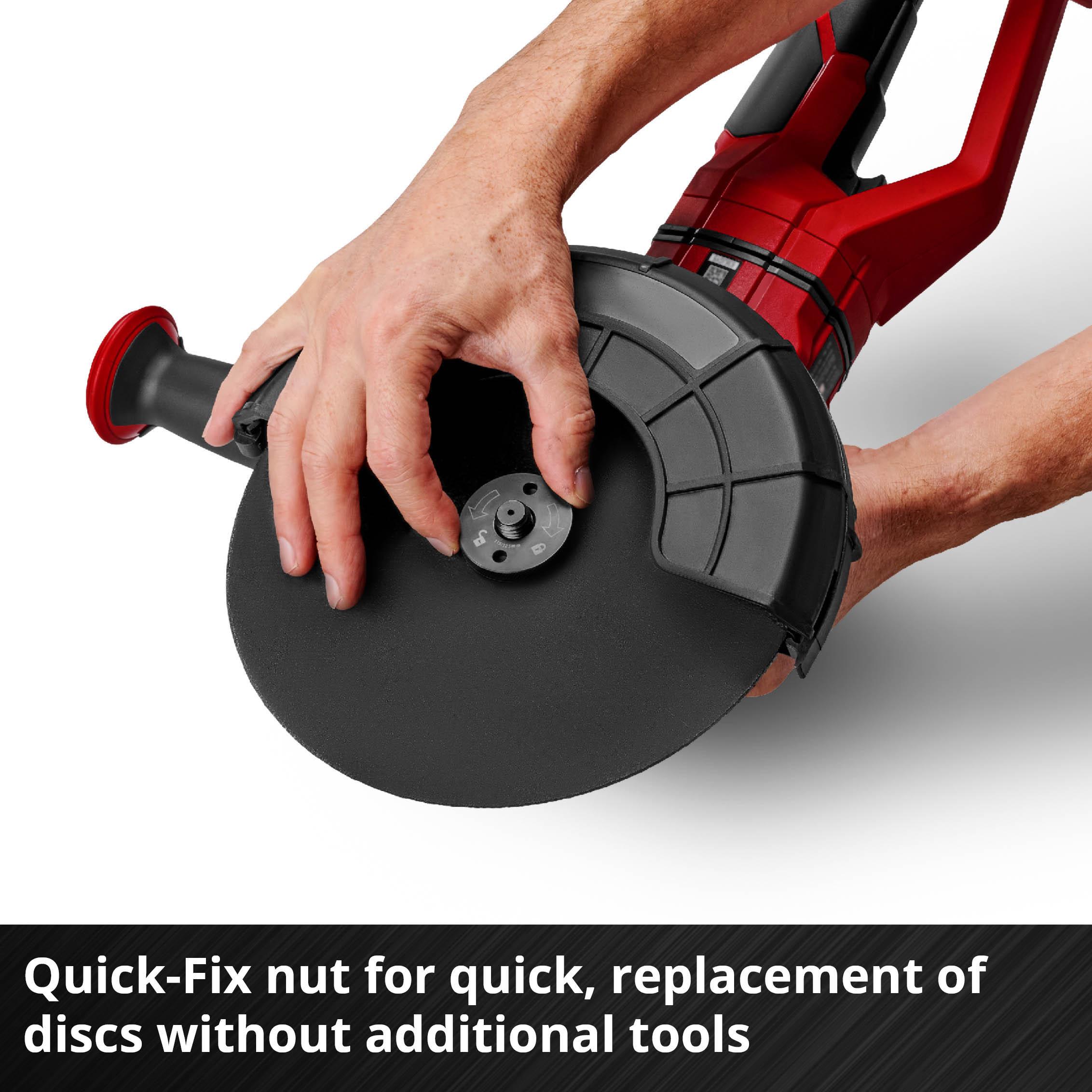 Einhell Pro AXXIO 36V 230mm Angle Grinder