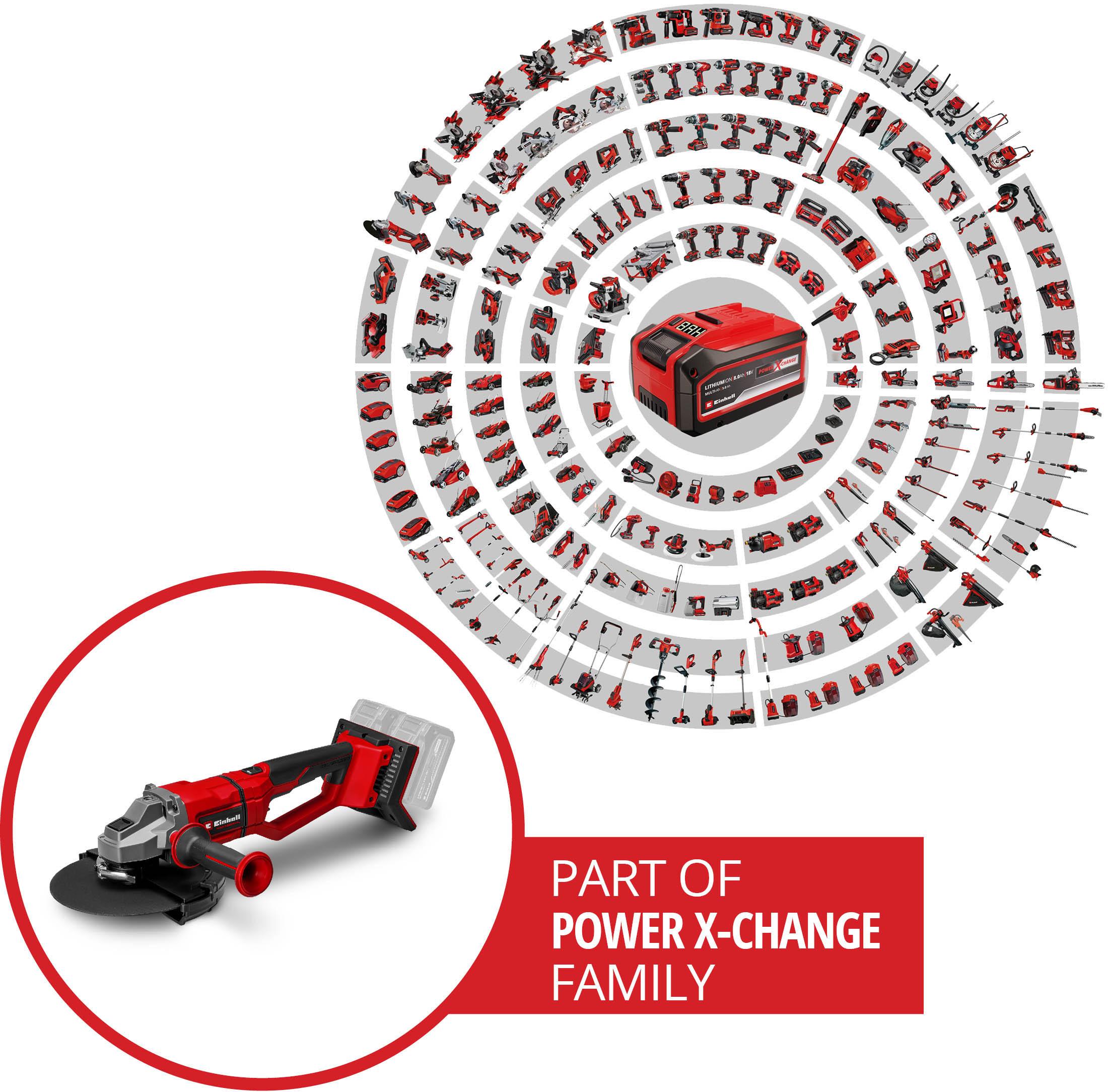 Einhell Pro AXXIO 36V 230mm Angle Grinder
