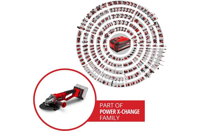 Einhell Pro AXXIO 36V 230mm Angle Grinder Einhell Pro AXXIO 36V 230mm Angle Grinder