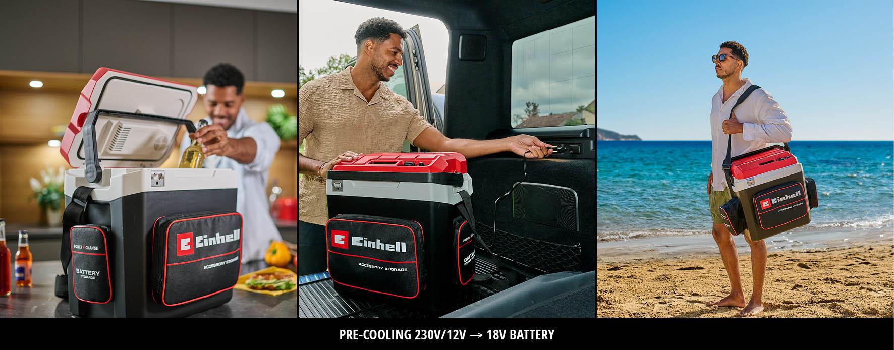Einhell 26L Mains & Cordless Coolbox