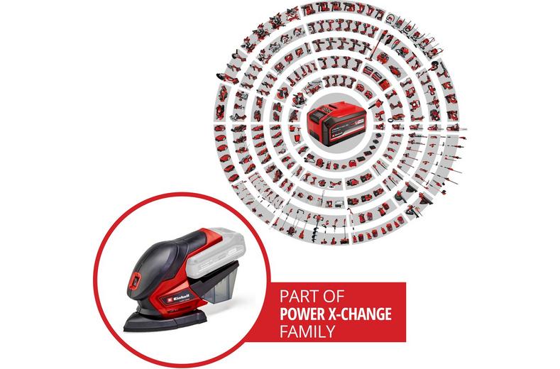 Einhell 18V Cordless Multiple Sander Einhell 18V Cordless Multiple Sander