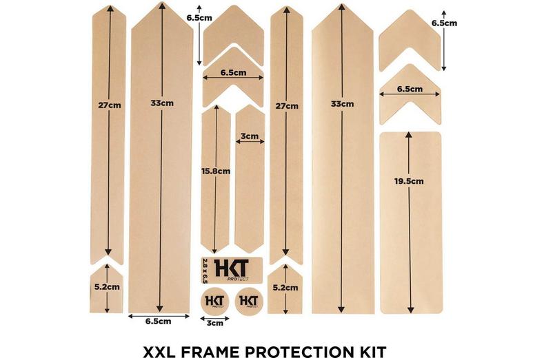 HKT Plus Frame Protection Kit Contour, Gloss White HKT Plus Frame Protection Kit Contour, Gloss White