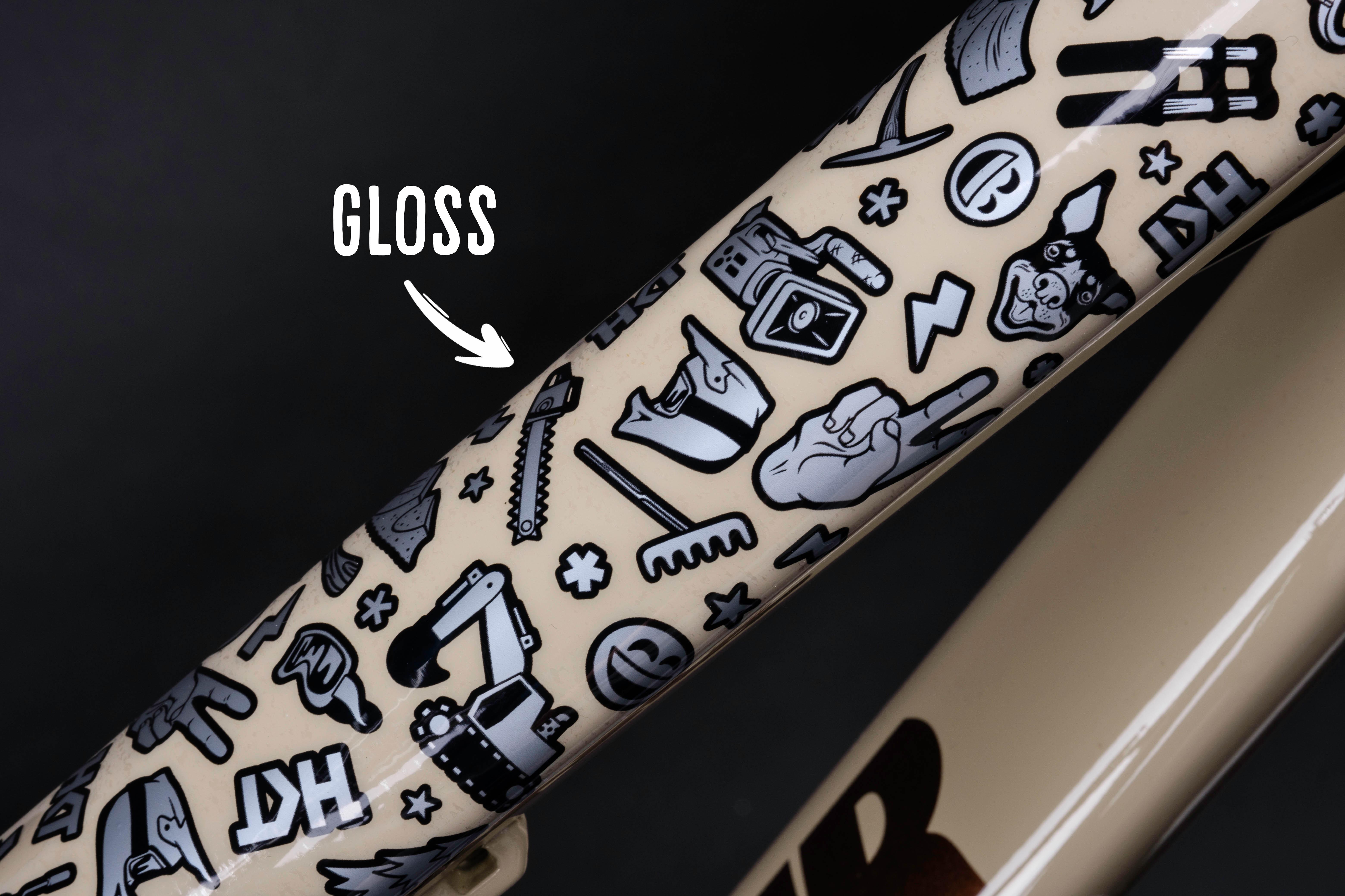 HKT Plus Frame Protection Kit Contour, Gloss White