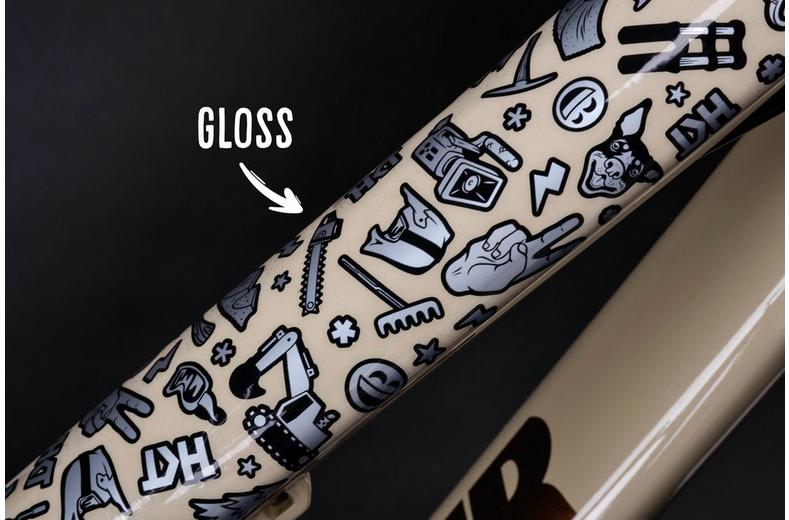 HKT Plus Frame Protection Kit Contour, Gloss White HKT Plus Frame Protection Kit Contour, Gloss White