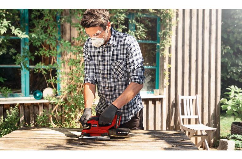 Einhell 18V Cordless Orbital Sheet Sander Einhell 18V Cordless Orbital Sheet Sander