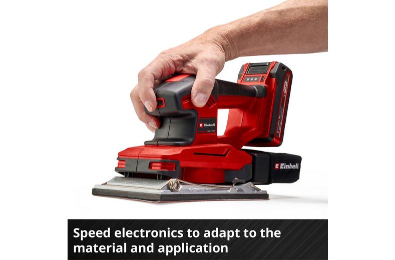 Einhell 18V Cordless Orbital Sheet Sander Einhell 18V Cordless Orbital Sheet Sander