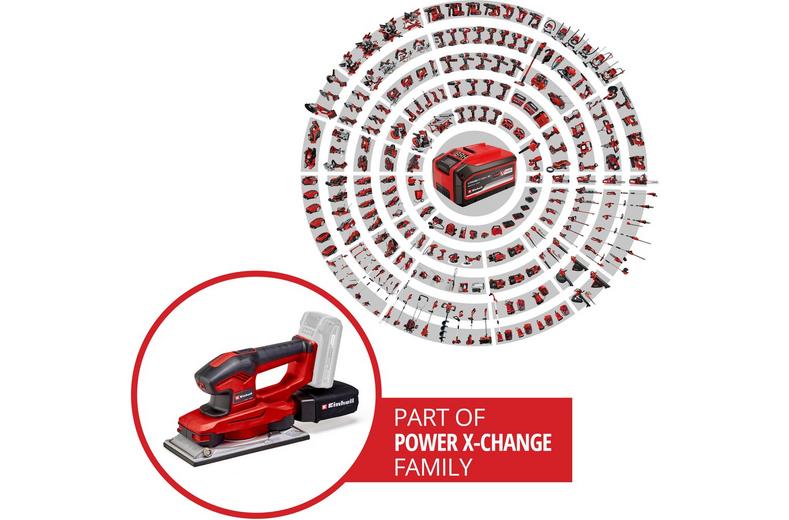 Einhell 18V Cordless Orbital Sheet Sander Einhell 18V Cordless Orbital Sheet Sander