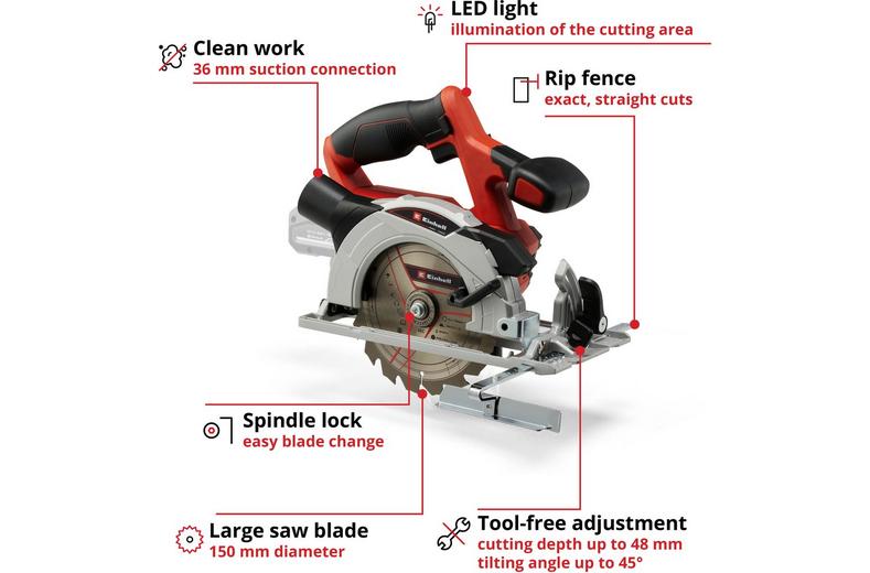 Einhell 18V 150mm Circular Saw Einhell 18V 150mm Circular Saw