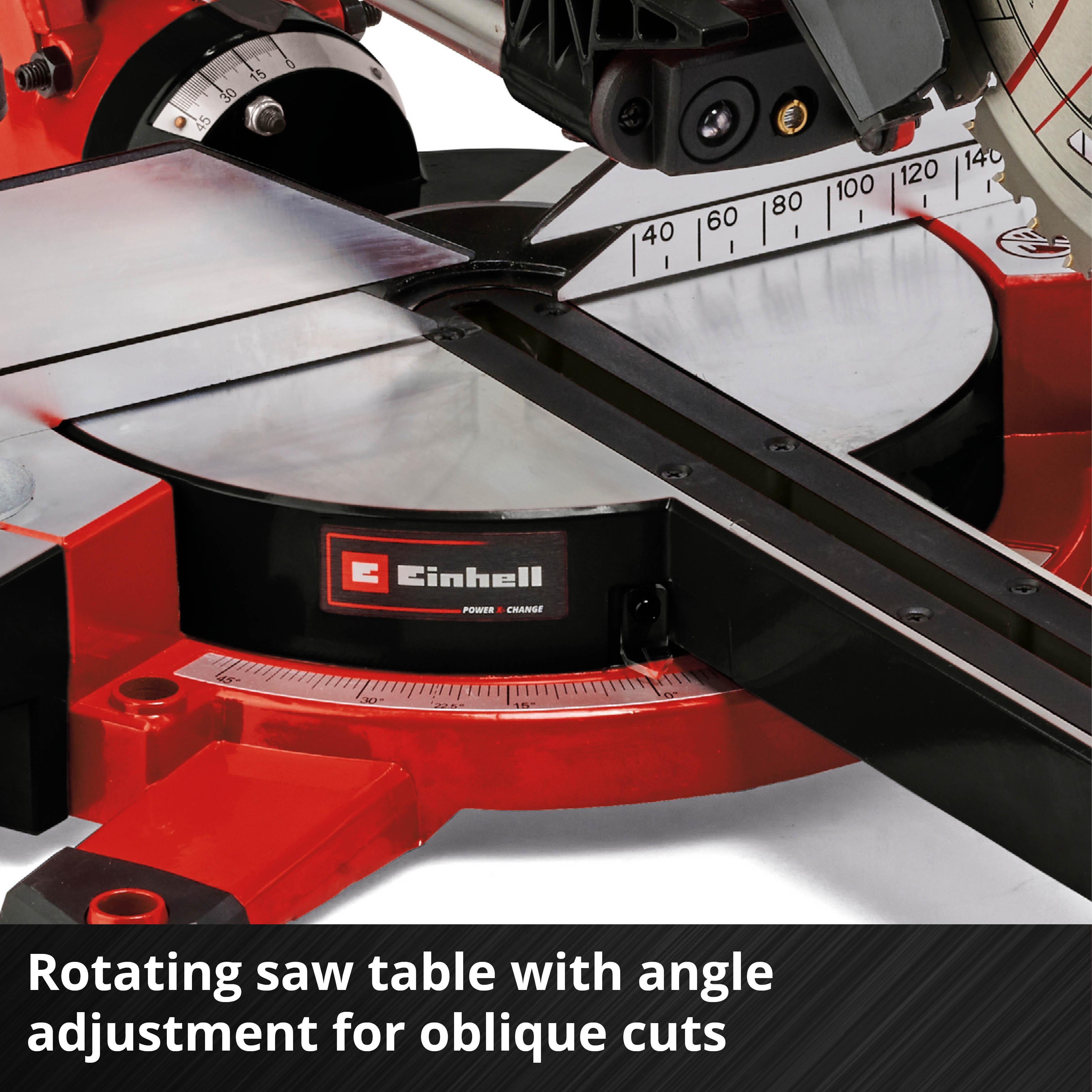 Einhell 36V 210mm Sliding Mitre Saw