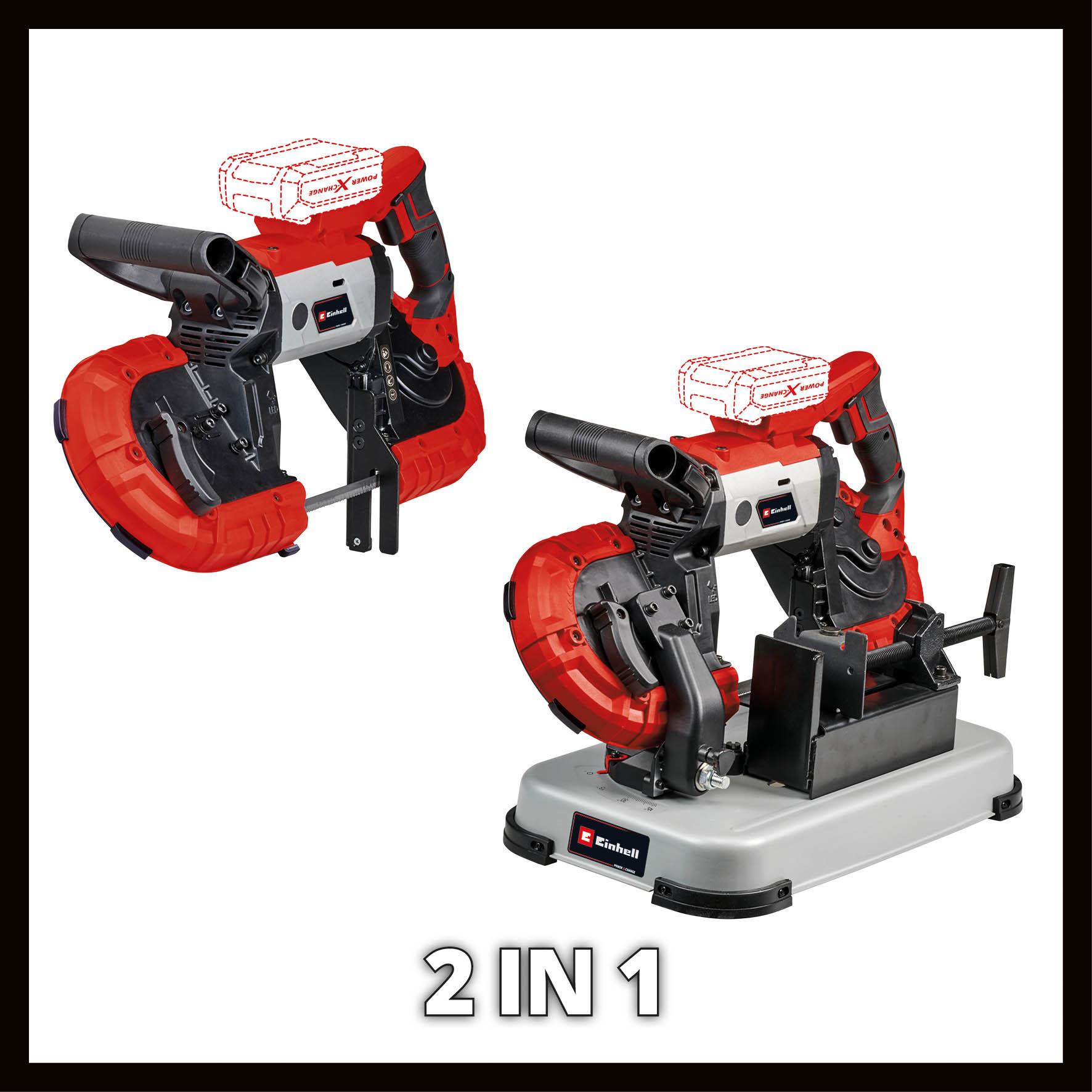 Einhell 18V 127mm Metal Bandsaw & Stand
